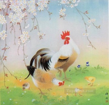家禽 Painting - amb0010D11 動物の家禽